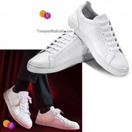 Baskets blanches professionnels - livraison gratuite