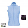 Gilet Ariane polaire femme sans manches couleur Ciel